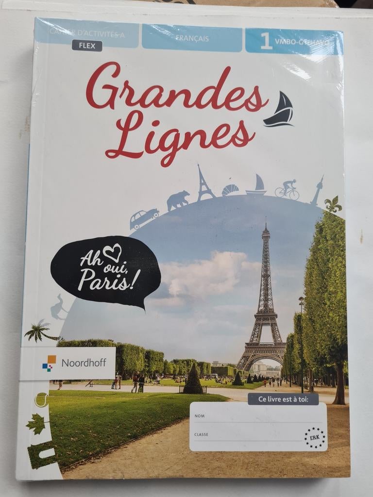 Grandes Lignes Frans boeken VMBO-GT 1, Boeken, VMBO, Frans, Noordhoff, Nieuw