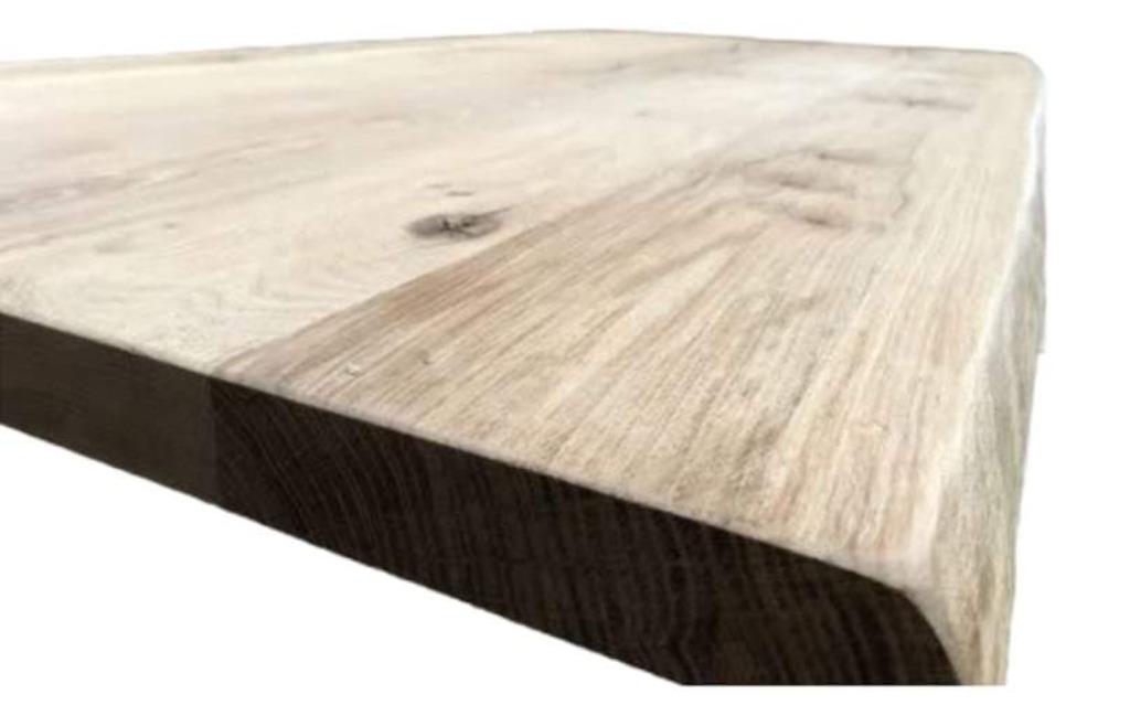 Eiken Tafelblad Boomstam Massief / DOUGLAS  en  Thermowood, Tuin en Terras, Overige Tuin en Terras, Nieuw, Ophalen