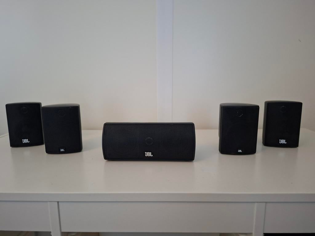 JBL Surround Set - 100SAT, 135SAT, 135CEn + Subwoofer, Audio, Tv en Foto, Luidsprekers, Gebruikt, Complete surroundset, 60 tot 120 watt