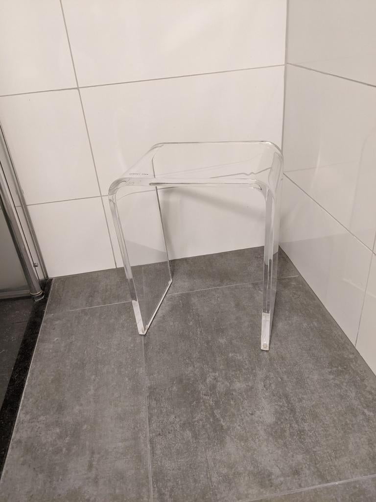 douche/badkruk transparant, zeer degelijk, Ophalen, Minder dan 55 cm, Nieuw, 60 cm of meer