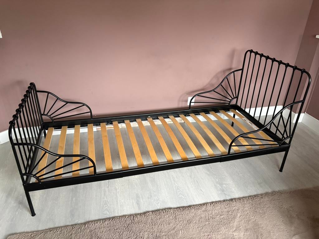 Mooi Ikea bed zo goed als nieuw, Ophalen, 85 tot 100 cm, Zo goed als nieuw, Lattenbodem
