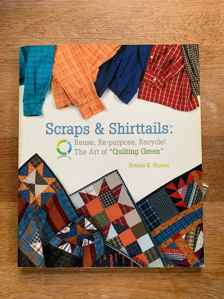 Quiltboek: Scraps & Shirttails van Bonnie Hunter, Boeken, Ophalen of Verzenden, Zo goed als nieuw, Borduren en Naaien