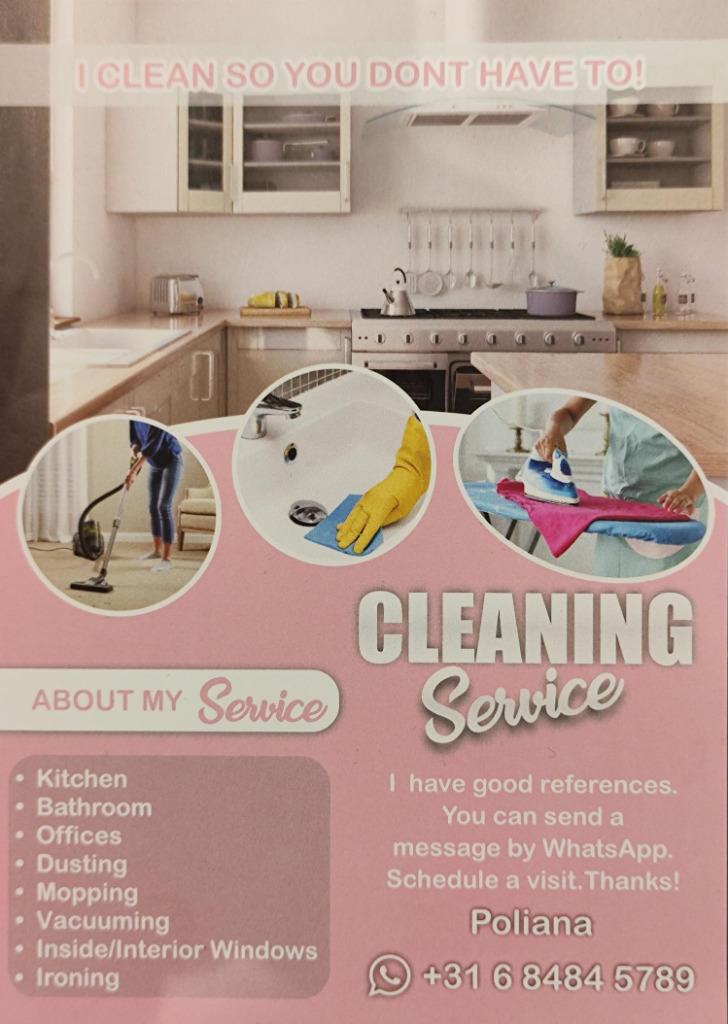 Allround schoonmaakster / schoonmaker / cleaner, Schoonmaken