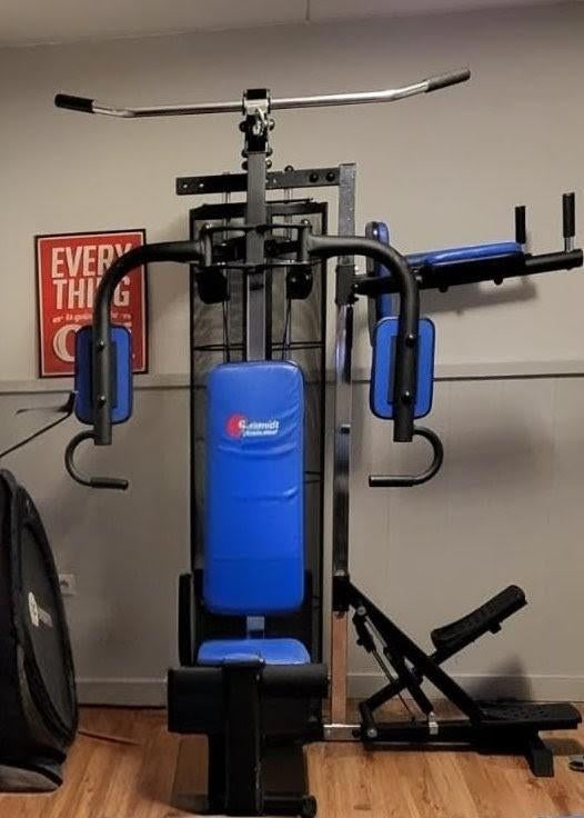 Schmidt Sportsworld Multigym met Stepper, Sport en Fitness, Ophalen, Benen, Gebruikt, Metaal
