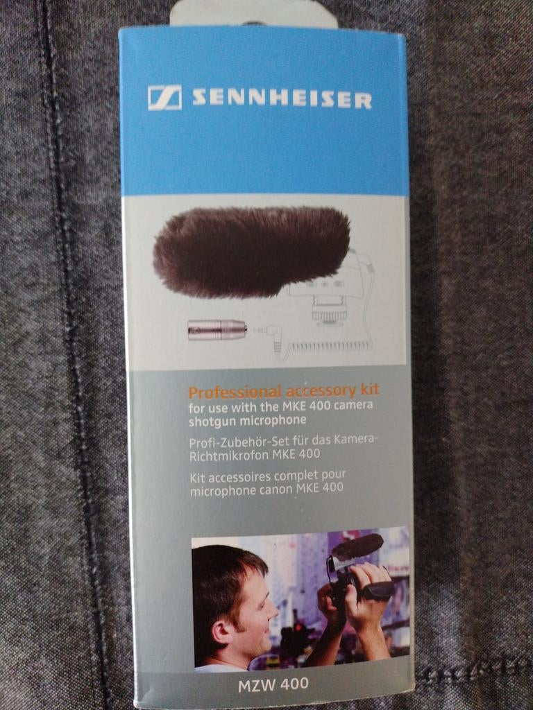 Sennheiser MKE 400 windjammer - Nieuw!, Ophalen of Verzenden, Nieuw, Audio