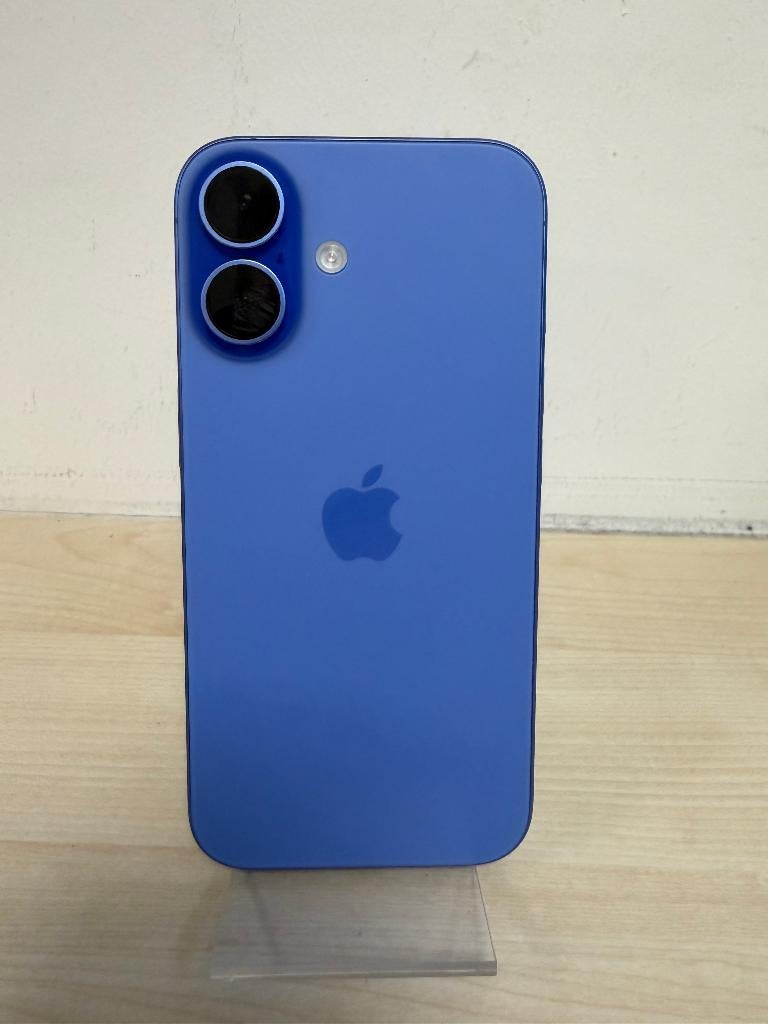 Apple iPhone 16 256GB Blauw - second life - 92%, Blauw, IPhone 16, Ophalen of Verzenden, Zo goed als nieuw