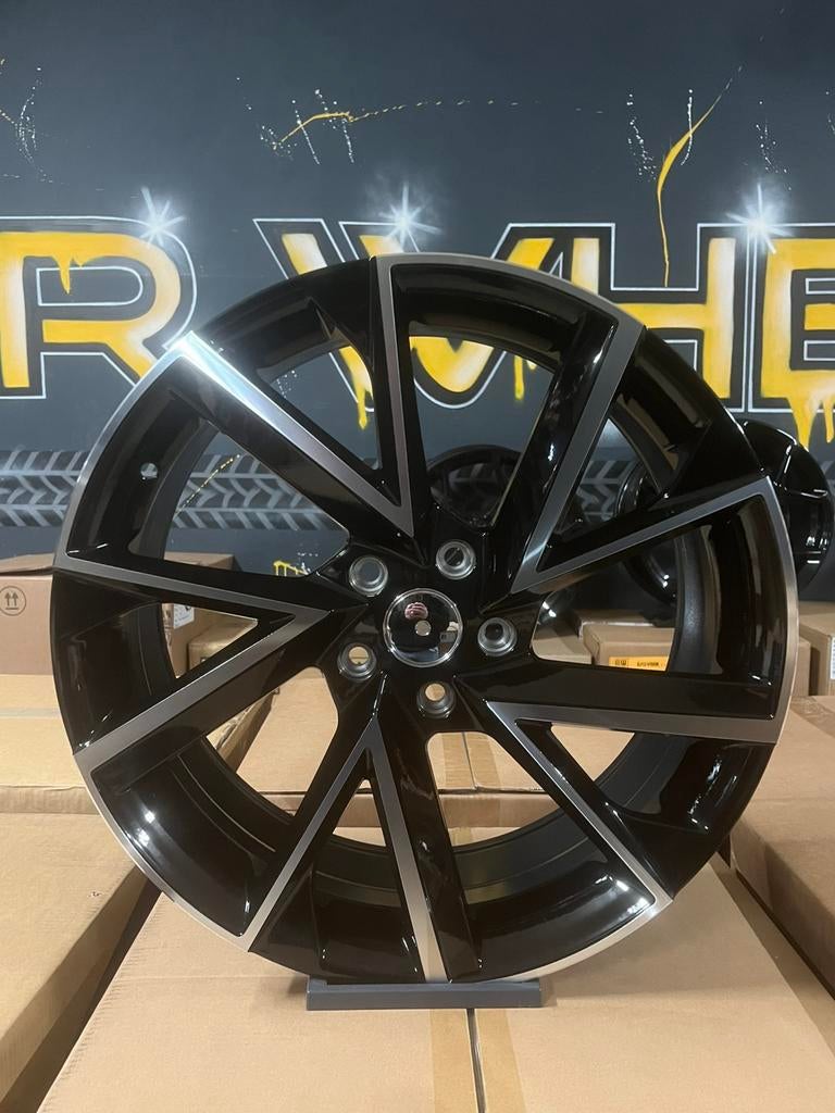 5x112 19* Audi R8 look Sportvelgen! Q2 Q3 Q5 Q7 A3 A4 A5 VW, W, Nieuw, 17 inch, R