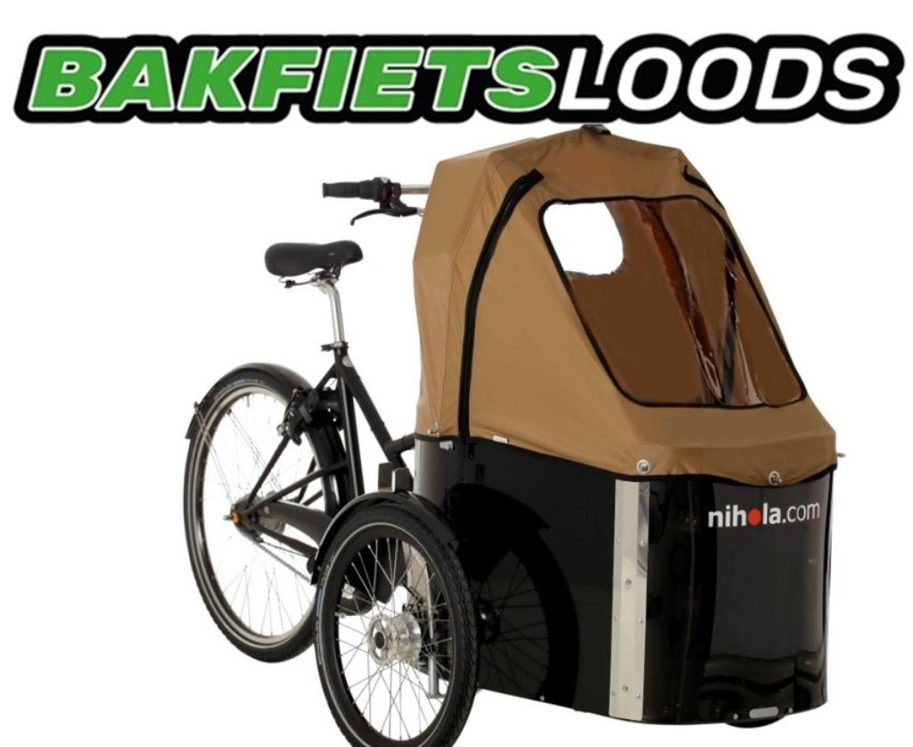 Nihola Family/Dog/4.0 ZGAN & NIEUWE bakfietsen STABIEL, Overige merken, Huif, Nieuw, Ophalen of Verzenden