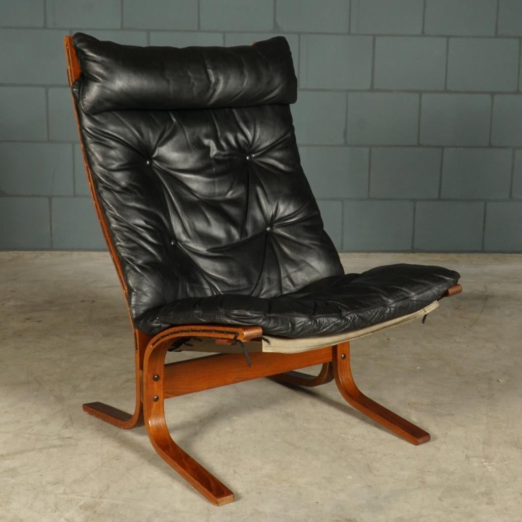 Ingmar Relling Siësta – Westnofa – loungefauteuil – jaren 60, Minder dan 50 cm, Vintage, 75 tot 100 cm, Ophalen of Verzenden