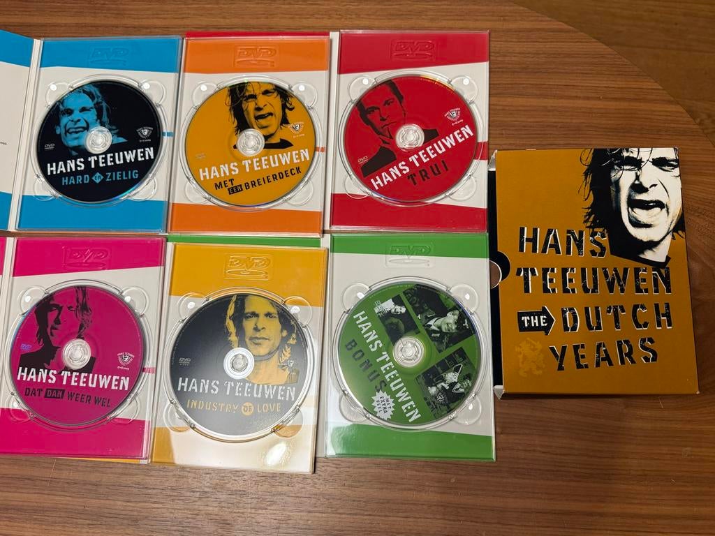 Hans Teeuwen - The Dutch Years - 6 DVD Boxset, Vanaf 16 jaar, Ophalen of Verzenden, Zo goed als nieuw, Stand-up of Theatershow