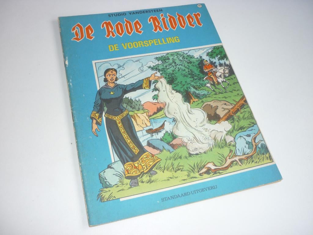 Vandersteen: de Rode Ridder 48. De Voorspelling, Boeken, Stripboeken, Eén stripboek, Ophalen of Verzenden, Gelezen