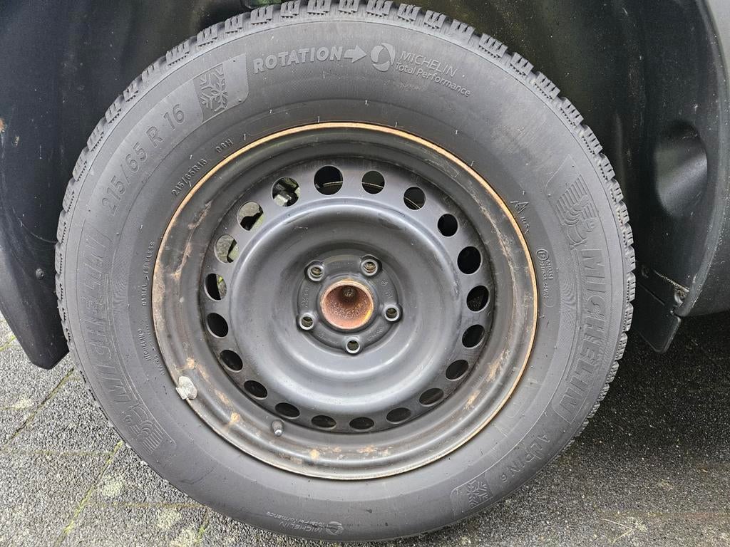 Set winterbanden  "Michelin Alpin 6" 16" renault, Ophalen