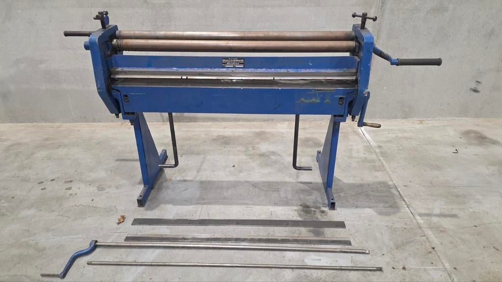 Beutner Combinatiemachine Zetbank Plaatwals Kraalbank, Ophalen of Verzenden