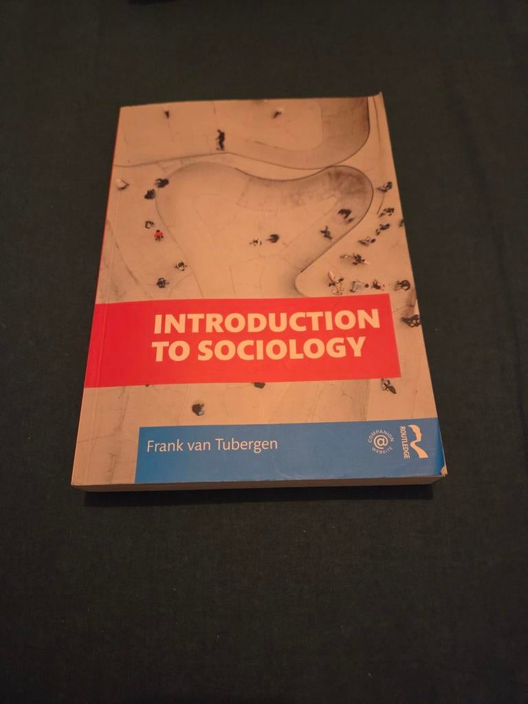 Introduction to Sociology  - Perfecte Staat!, Zo goed als nieuw, HBO, Ophalen of Verzenden, Gamma
