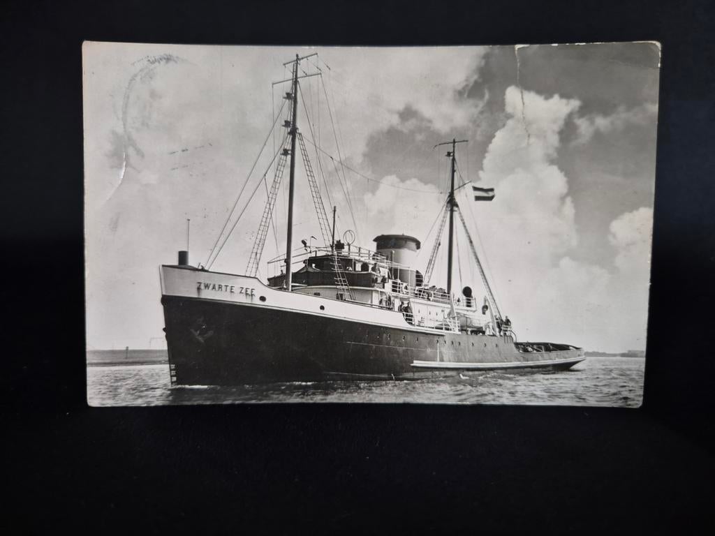 Zwarte zee 1933, Ophalen of Verzenden, Gebruikt, Kaart, Foto of Prent