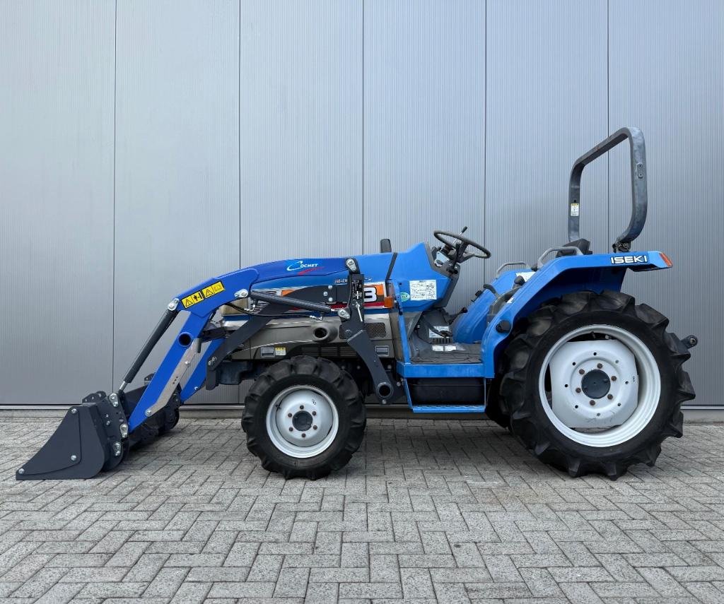 Iseki Geas 23 minitrekker met voorlader - 4WD - 27PK - BTW!, Overige merken, Gebruikt, Tot 2500, Verzenden