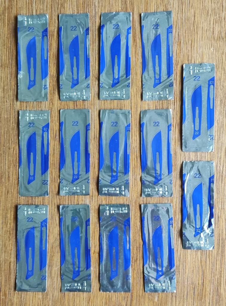 Swann Morton Stainlees steel surgical blade tandarts, Diversen, Verpleegmiddelen, Ophalen of Verzenden, Nieuw