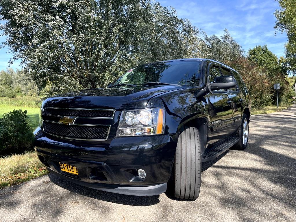 NW APK+BEURT! Supercharged 2008 Chevrolet Tahoe (goed lezen), Auto's, Automaat, Euro 5, Chevrolet, Zwart