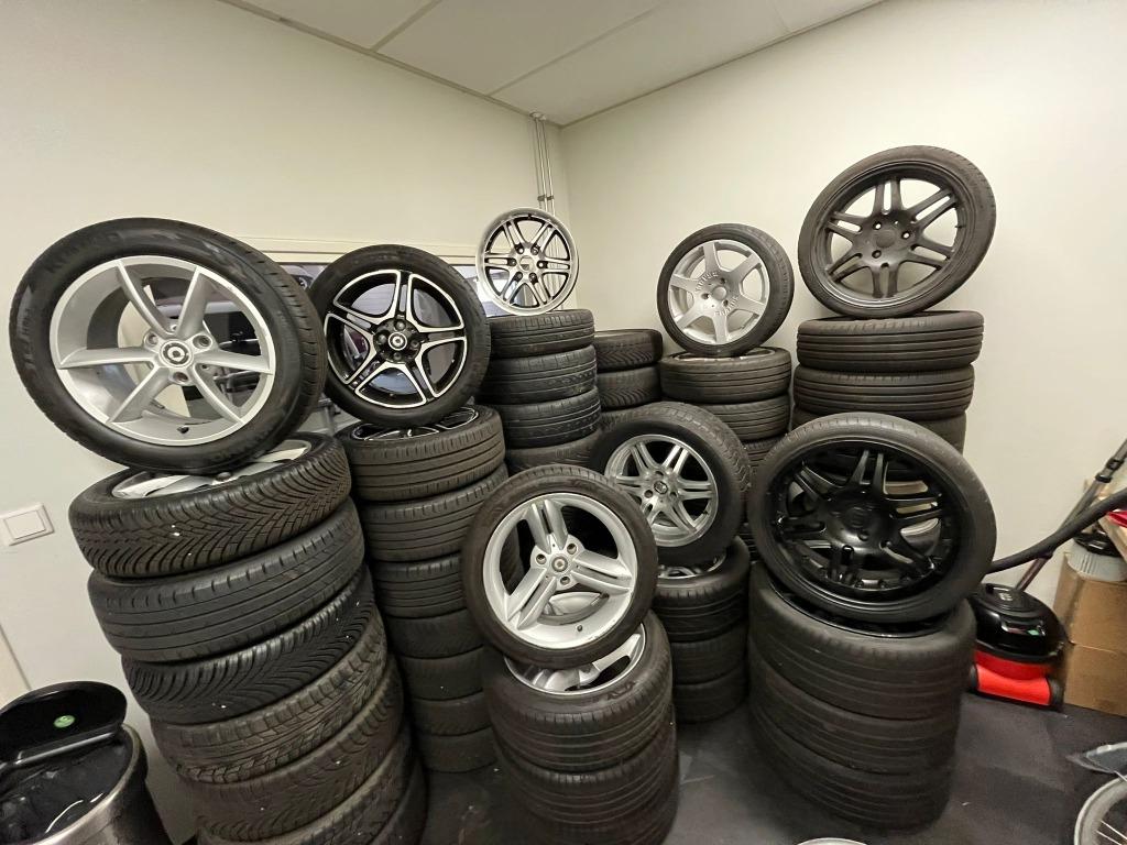 Diverse SMART velgen, Auto-onderdelen, Banden en Velgen, Velg(en), Zomerbanden, Overige maten, Ophalen