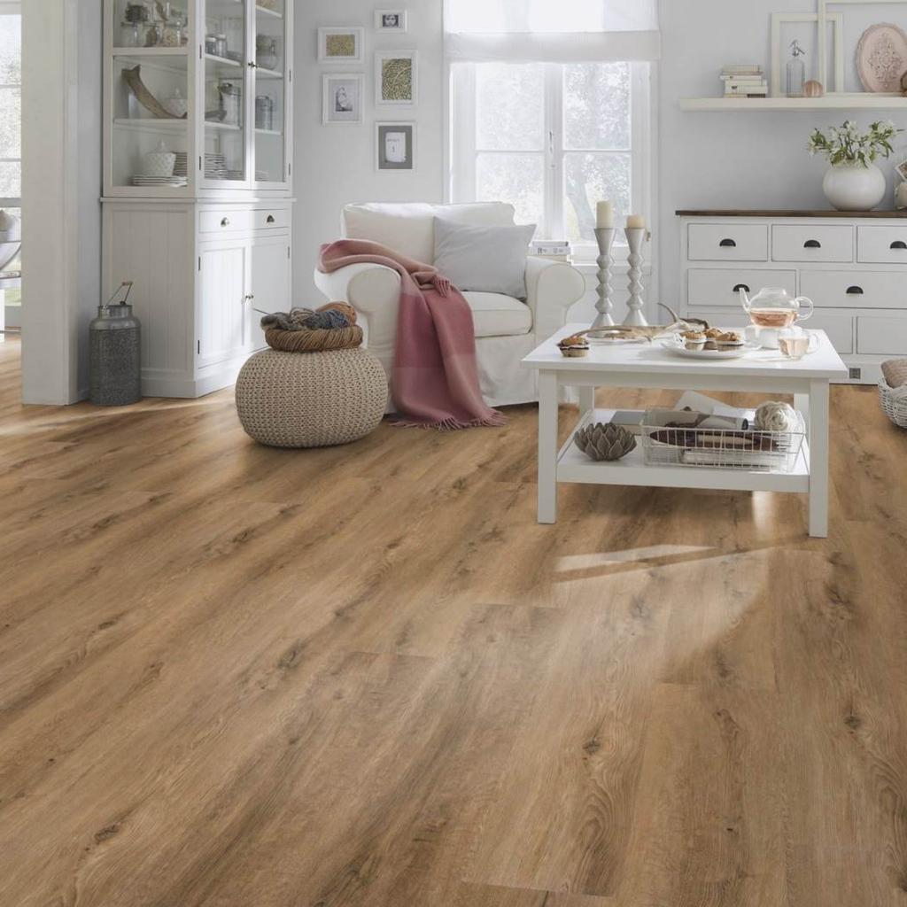 Pvc XL Authentic Oak Brown Opruimen prijs : €9,95p/m2, Bruin, 75 m² of meer, Nieuw, Ophalen of Verzenden