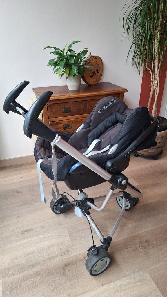 Quinny Zapp wandelwagen met Maxi-Cosi, Kinderwagen, Gebruikt, Met autostoeltje, Quinny