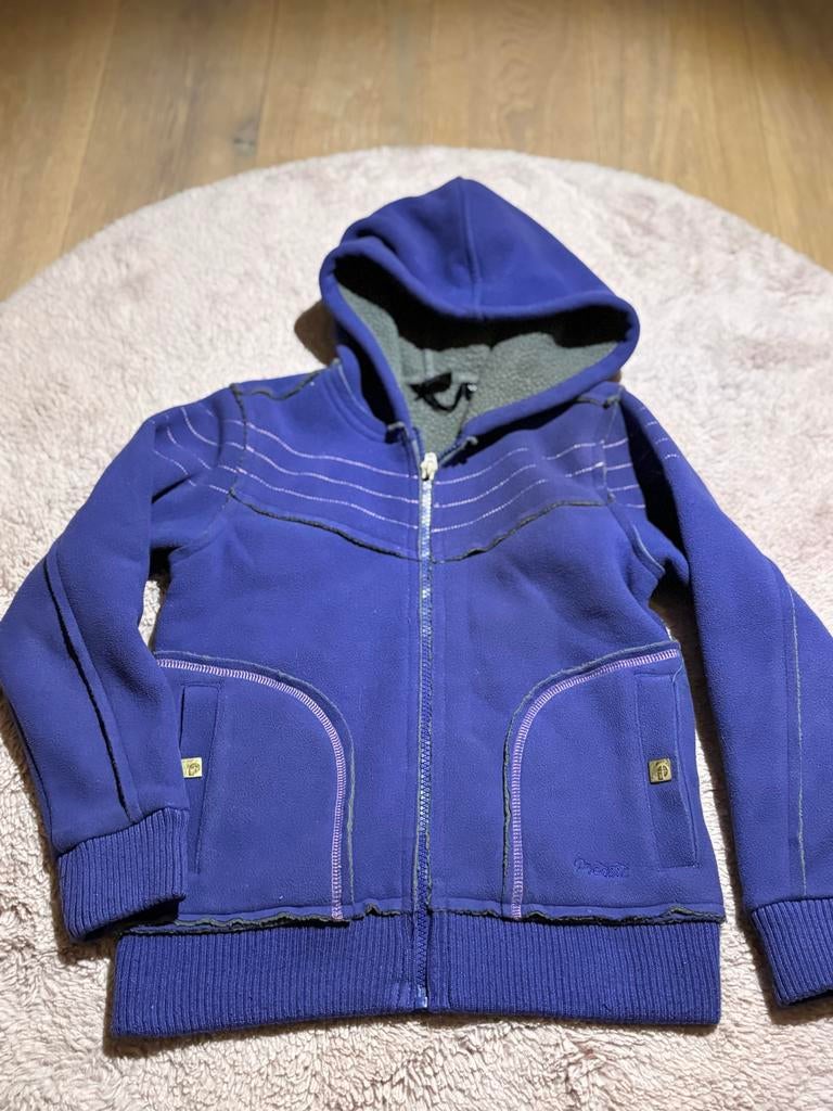 Protest paars ski vest/ jack meisje- maat 128, Ophalen of Verzenden, Zo goed als nieuw, Meisje