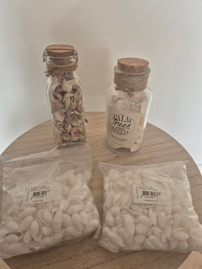 Riviera maison schelpen en zakjes schelpen geen RM, Huis en Inrichting, Woonaccessoires | Overige, Ophalen of Verzenden