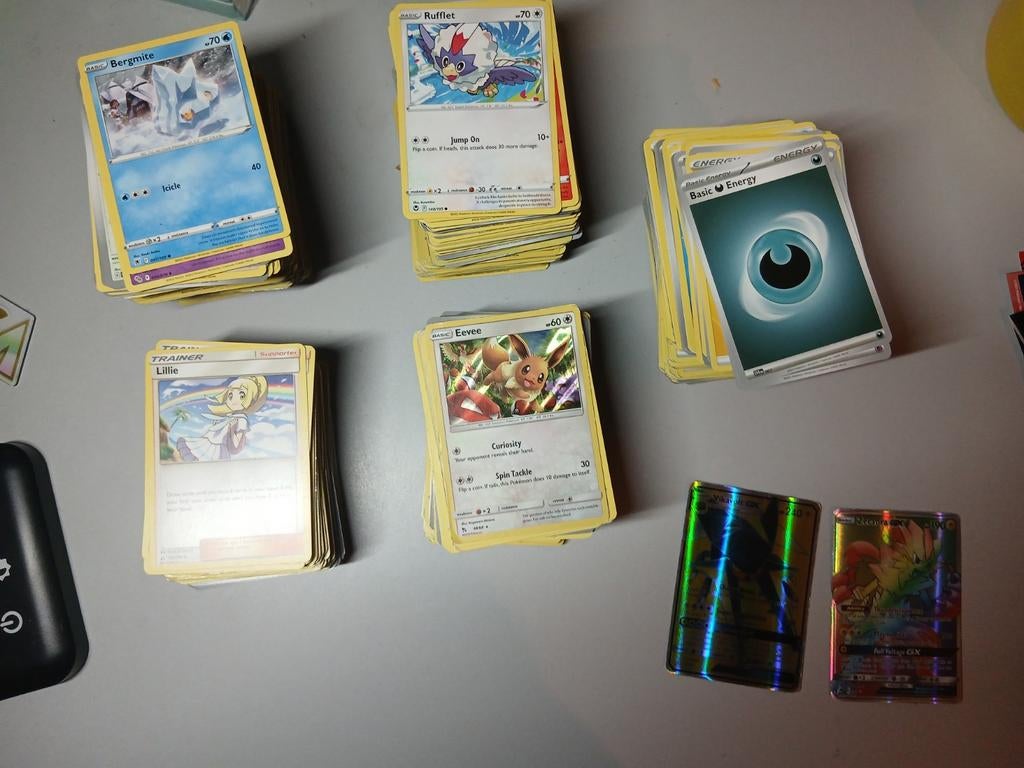 Pokemonkaarten, Ophalen, Zo goed als nieuw, Meerdere kaarten, Foil