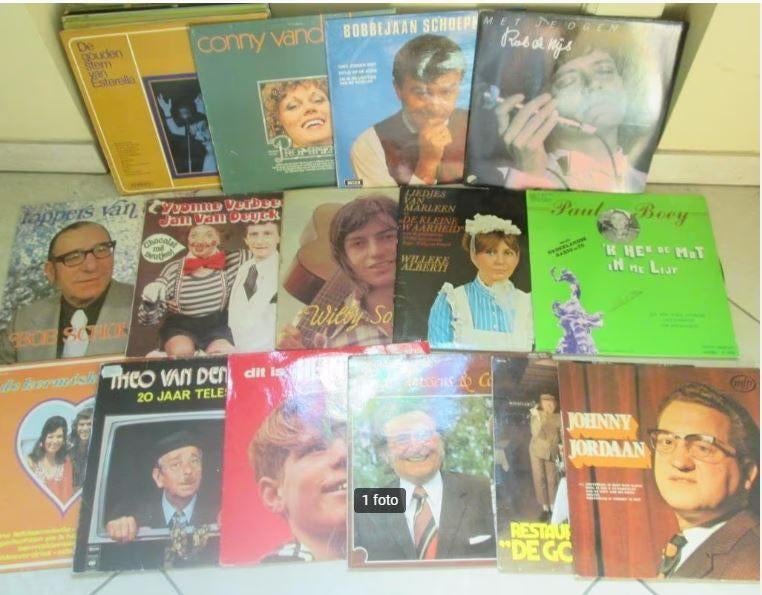 29 Top LP's met Nederlandstalige muziek, Cd's en Dvd's, Vinyl | Nederlandstalig, Ophalen of Verzenden, Gebruikt, Overige formaten