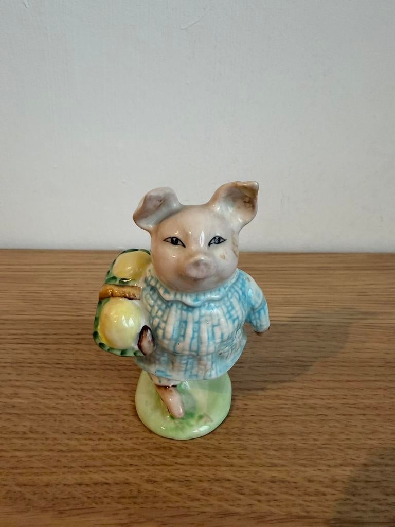 Beatrix Potter – Beswick – Little Pig Robinson (oor kapot), Ophalen of Verzenden, Gebruikt