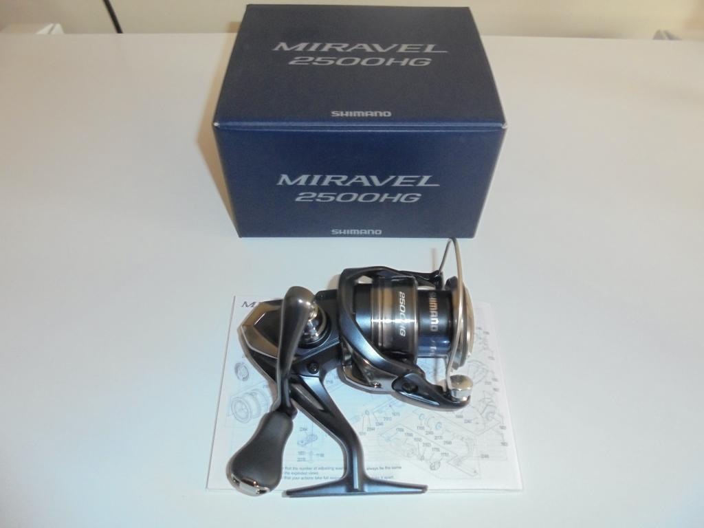 Shimano Miravel 2500HG Molen Spinning Nieuw., Watersport en Boten, Hengelsport | Roofvissen, Ophalen of Verzenden, Nieuw, Molen