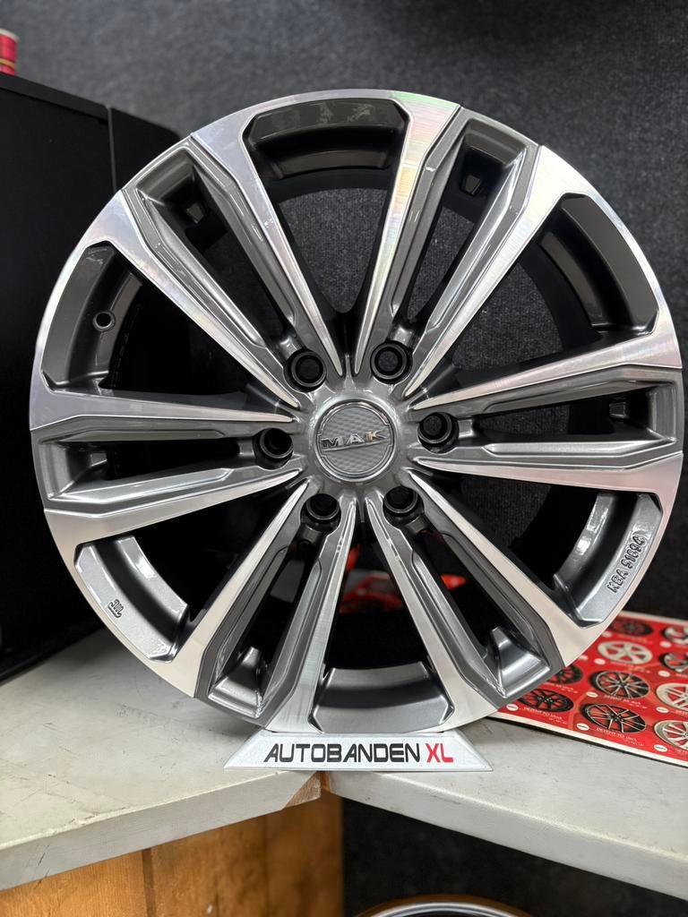 18 inch Mak safari velgen Sprinter Crafter 6x130, 18 inch, Bestelwagen, Velg(en), Nieuw