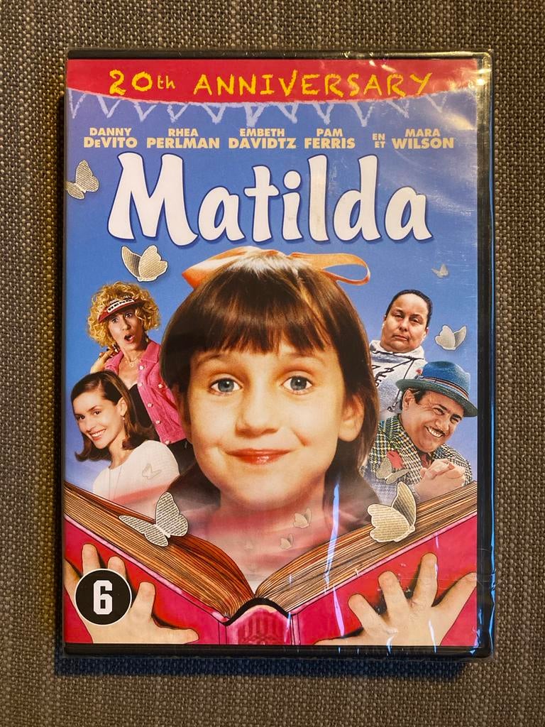 Matilda  - 20th Anniversary Edition dvd nieuw!!, Vanaf 6 jaar, Ophalen of Verzenden, Nieuw in verpakking