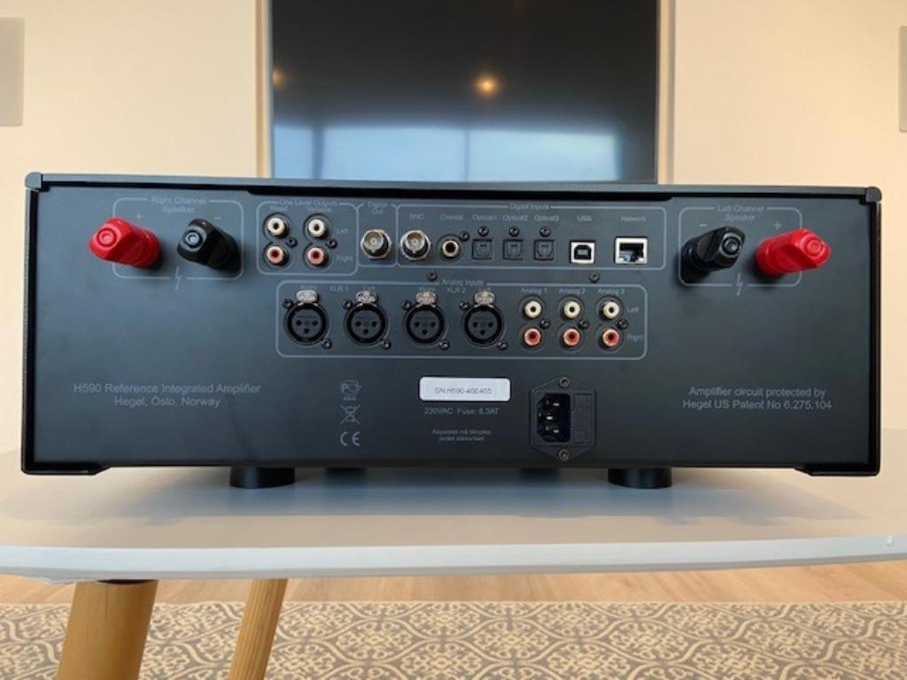 HEGEL H590 versterker - demo model, Audio, Tv en Foto, Versterkers en Receivers, Overige merken, Ophalen of Verzenden, Zo goed als nieuw