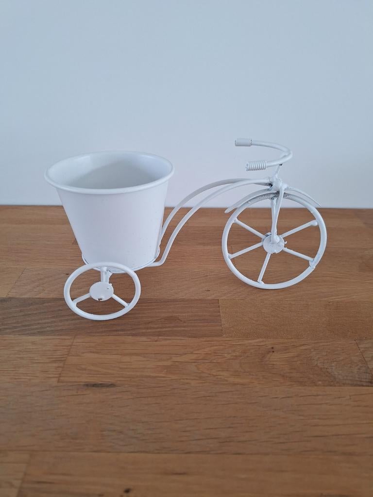 Kleine Fiets Bloempot - Decoratief, Tuin en Terras, Ophalen, Minder dan 30 cm, Minder dan 60 cm, Nieuw