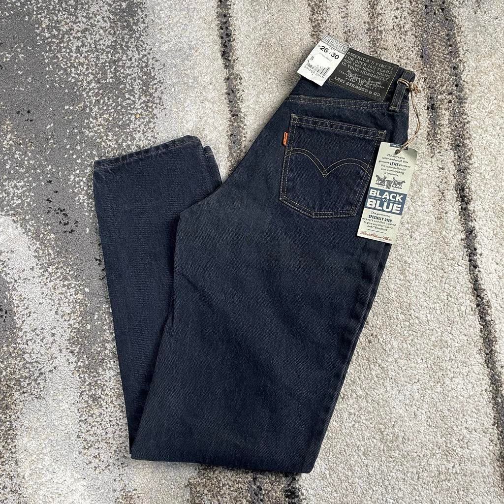 Vintage Levi’s deadstock new orange tab 881 baggy jeans, Ahmadazz20089@gmail.com, Zwart, Nieuw, W27 (confectie 34) of kleiner