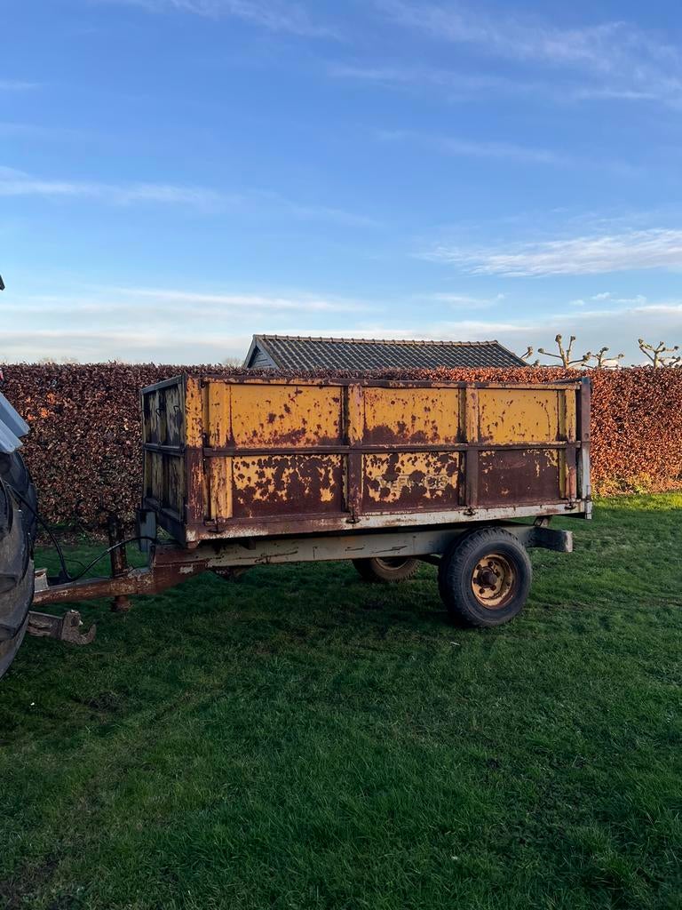 Veenhuis kieper 4 ton, Zakelijke goederen, Agrarisch | Werktuigen, Ophalen, Transport