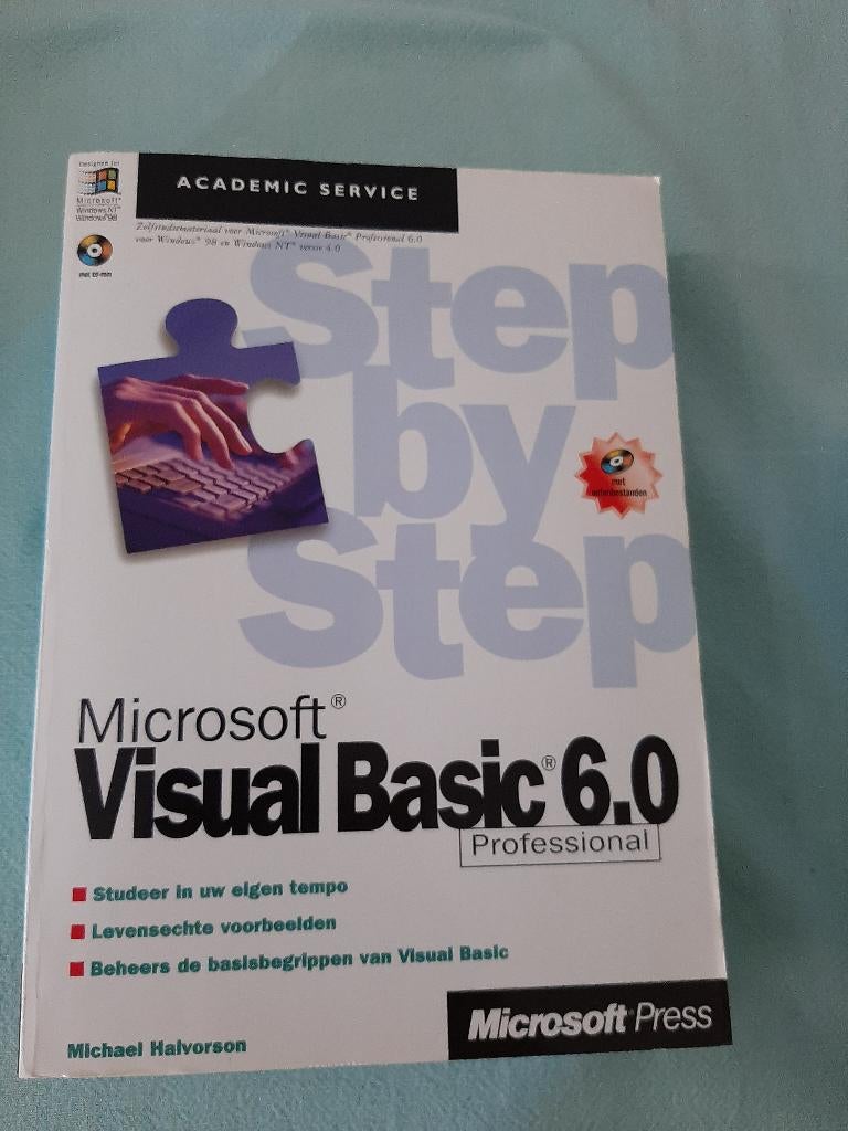 Microsoft Visual Basic 6.0, Ophalen of Verzenden, Zo goed als nieuw, Programmeertaal of Theorie