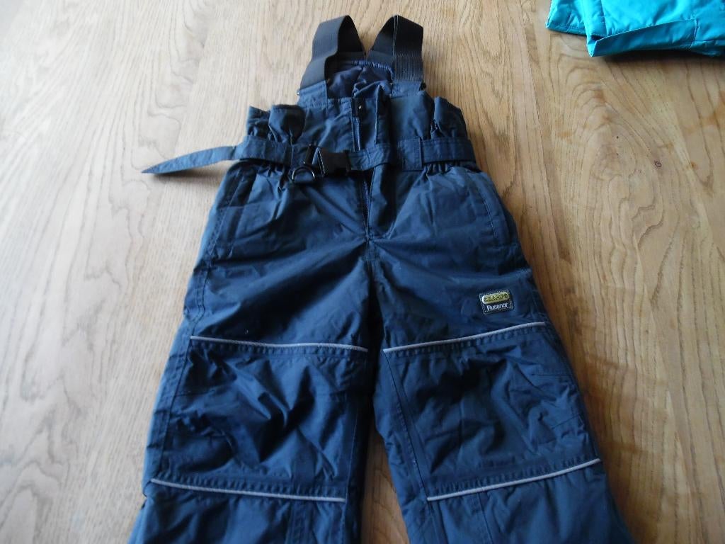 zgan donkerblauwe ski broek salopette maat 92 van Rucanor, Broek, Jongen of Meisje, Rucanor, Ophalen of Verzenden