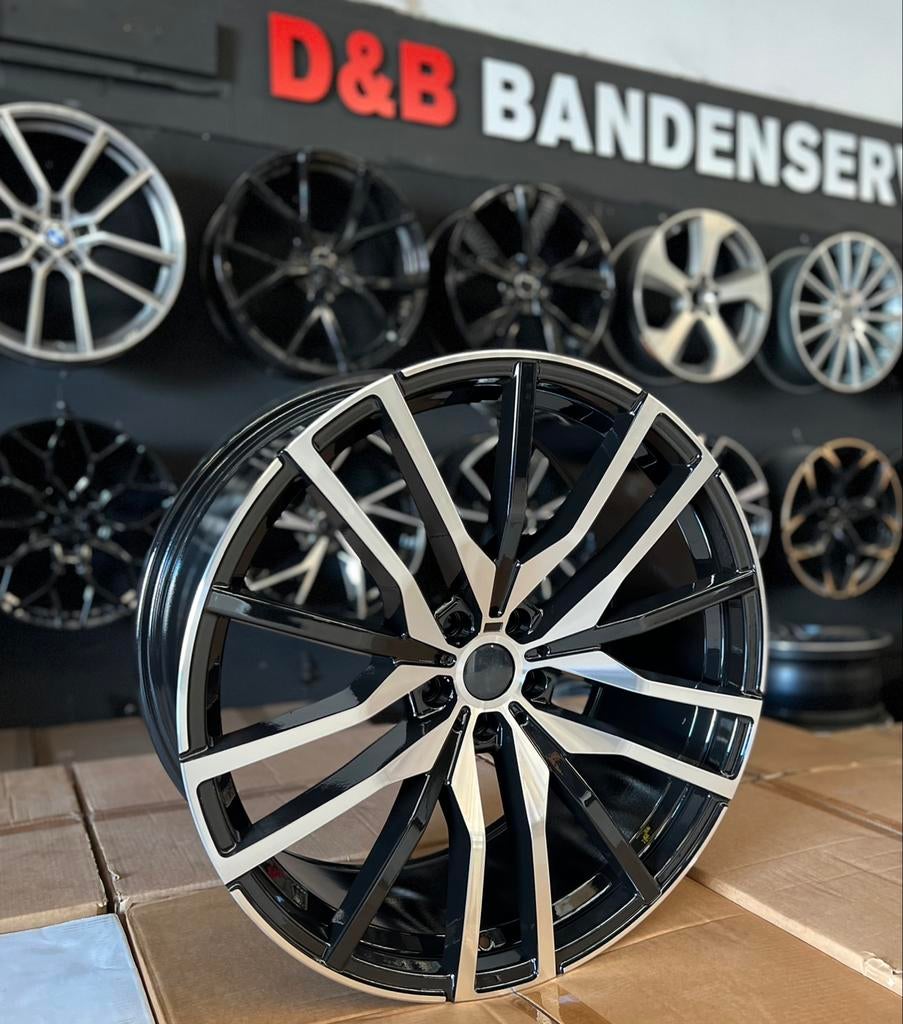 22 inch 742m look velgen 5x112 bmw x5 g05 x6 g06 x7 g07, Auto-onderdelen, Banden en Velgen, Velg(en), 275 mm, Nieuw, Overige maten
