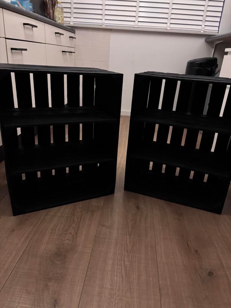 Gave schoenen kistjes! 4x, Huis en Inrichting, Woonaccessoires | Kisten, Ophalen, Zo goed als nieuw, 50 tot 100 cm, Minder dan 50 cm