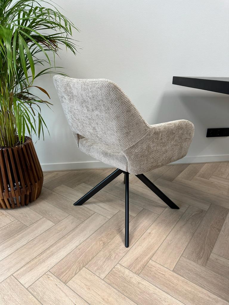 Eetkamerstoelen Draaibaar OUTLET - AMS Living ‼️, Overige kleuren, Nieuw, Ophalen of Verzenden, Vijf, Zes of meer stoelen