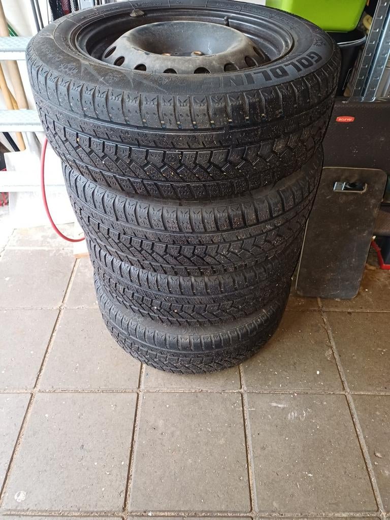 Te koop: velgen met winterbanden, Auto-onderdelen, Banden en Velgen, Ophalen, Gebruikt, 16 inch, Personenwagen