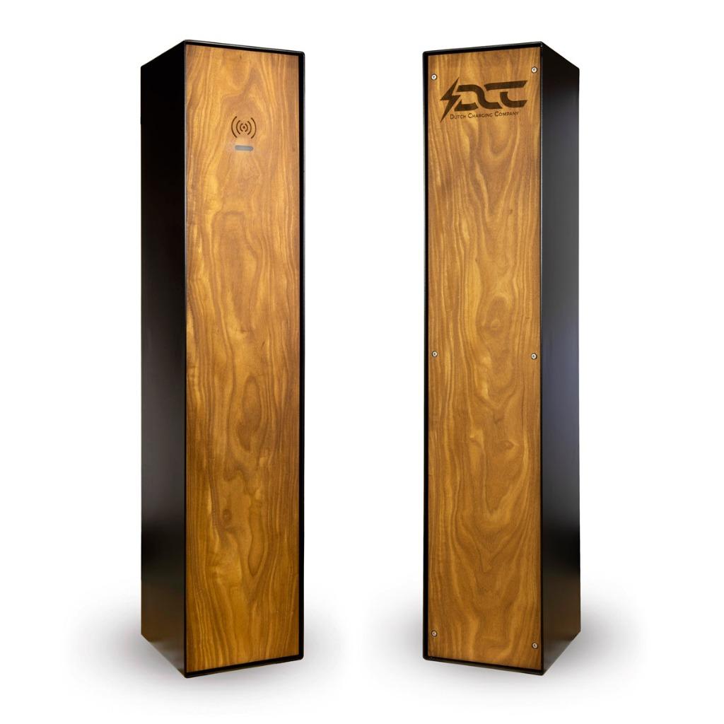 Design Laadpaal van hout en staal met App functie (DCC), Ophalen of Verzenden, Nieuw, Laadpaal