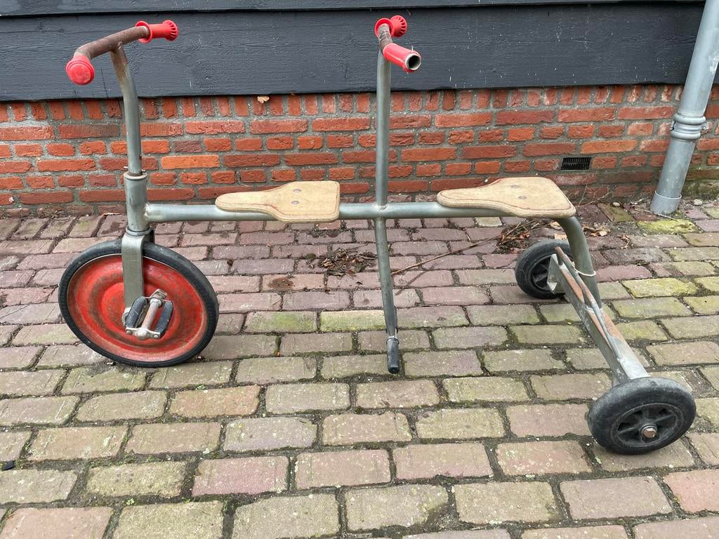 Vitage tweezits driewieler okido, Ophalen of Verzenden