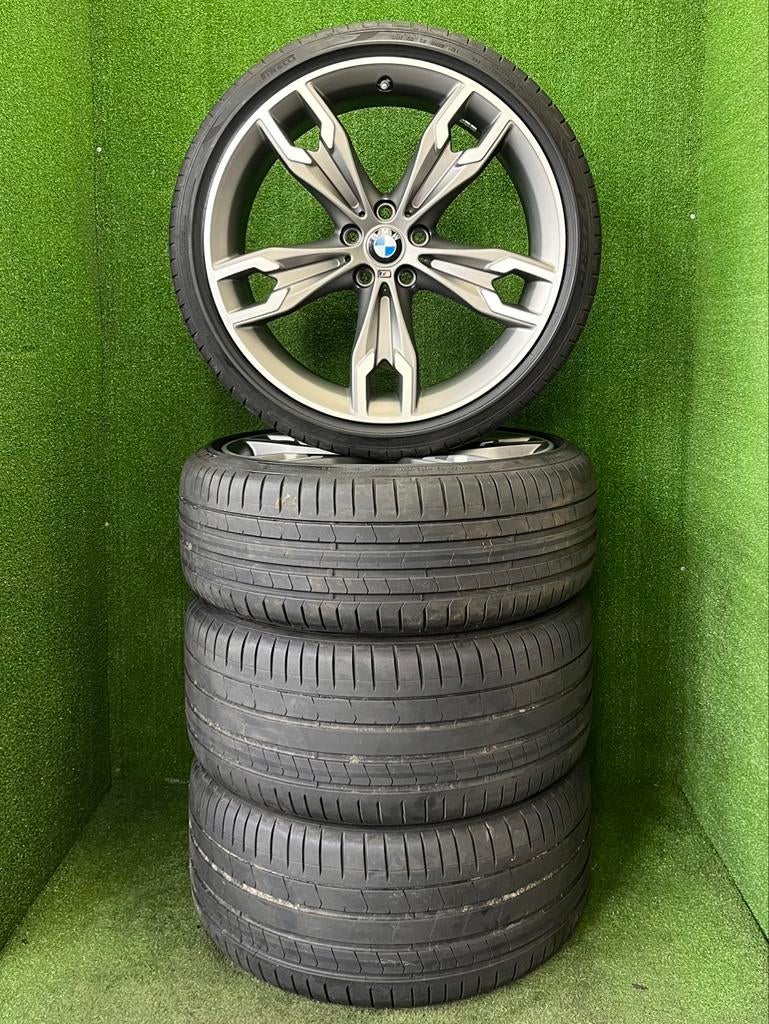 Originele 20 inch BMW 668M velgen met banden 5-serie g30 g31, Auto-onderdelen, Banden en Velgen, Gebruikt, 275 mm, Banden en Velgen