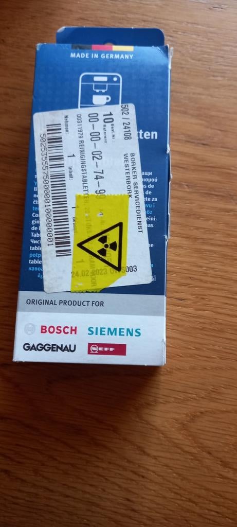 Reinigingstabletten voor Koffiemachines - Nieuw, Ophalen of Verzenden, Nieuw