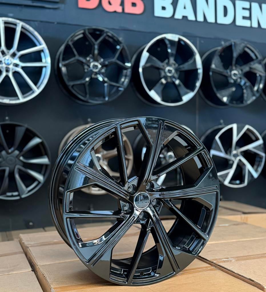 21 inch sq5 look velgen 5x112 Audi a6 a7 a8 q5 q7 q8 e tron, 255 mm, Velg(en), Nieuw, Personenwagen