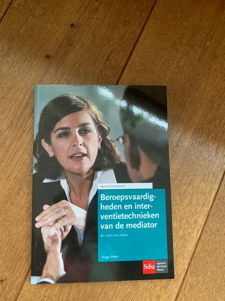 Beroepsvaardigheden en interventietechnieken van de mediator, Sociale wetenschap, Hugo Prein, Ophalen of Verzenden, Zo goed als nieuw