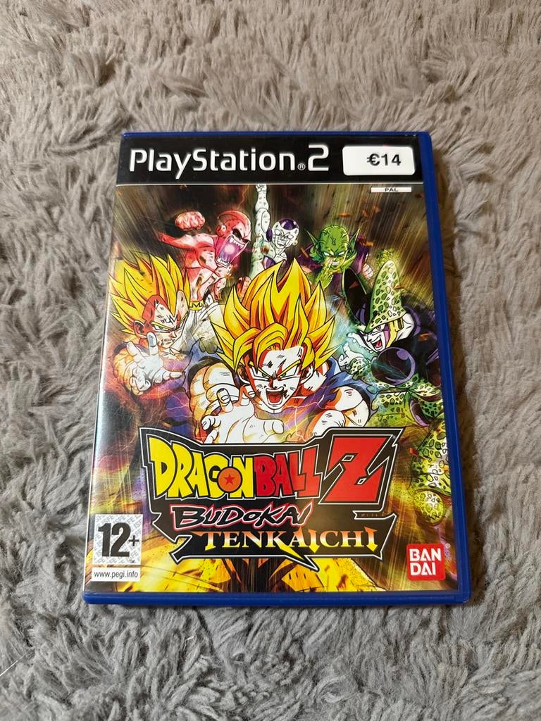 Dragonball Z Budokai Tenkaichi - Playstation 2, Spelcomputers en Games, Games | Sony PlayStation 2, Gebruikt, Vechten, 2 spelers